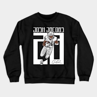 Josh Jacobs Las Vegas Number Crewneck Sweatshirt